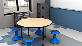 Elementary Flexible Arrangement Classroom - Alt View 1
